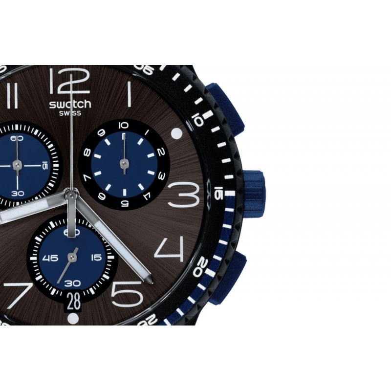 Swatch - Kaicco Modell - Quadrante Nero - Silicone