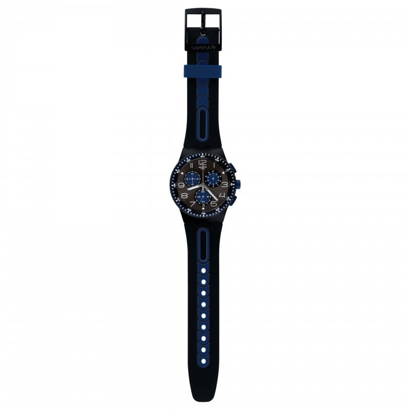 Swatch - Kaicco Modell - Quadrante Nero - Silicone