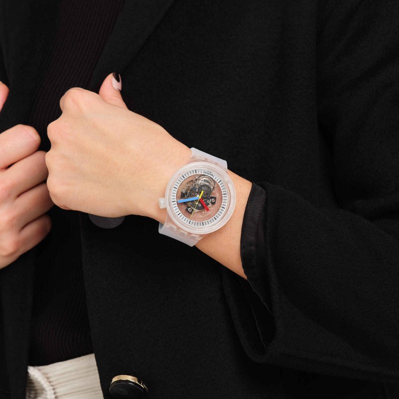 Swatch - Clearly Bold - Trasparente - Silicone