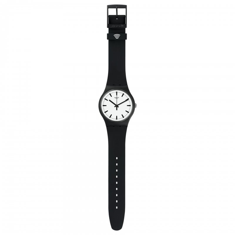 Swatch - Blackback Pay! - Silicone - Nero