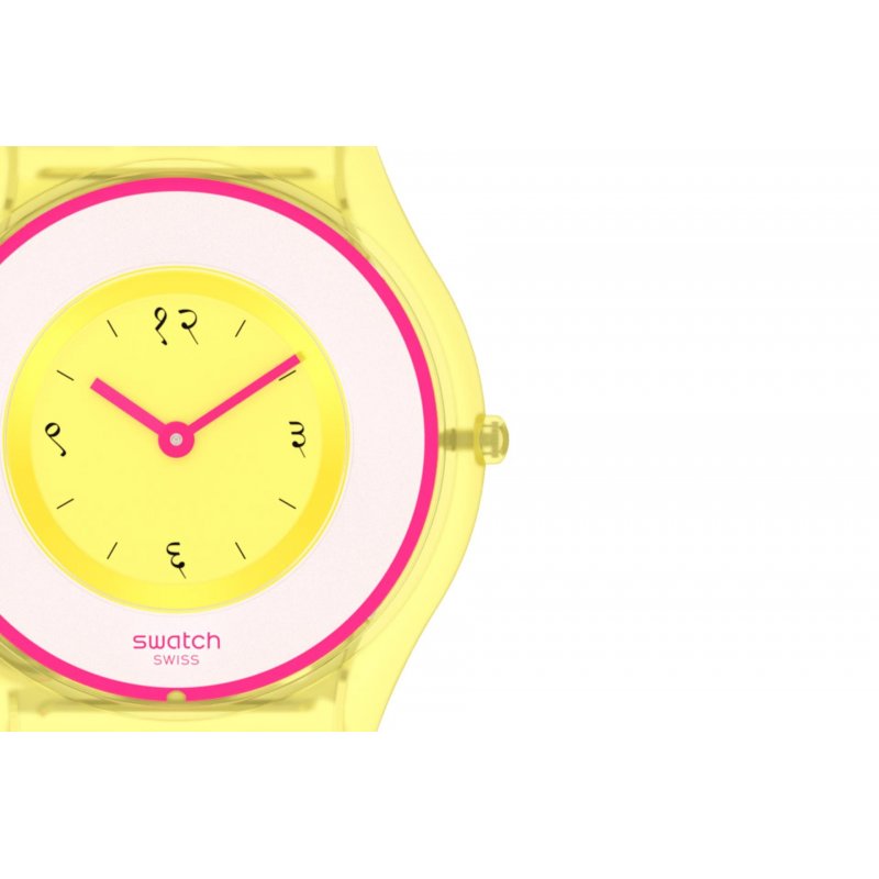 Swatch - India Rose 01 - Silicone - Giallo