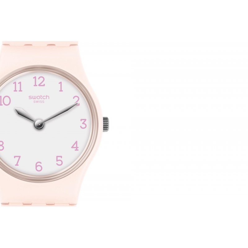 Swatch - Pinkbelle - Quadrante Bianco - Silicone