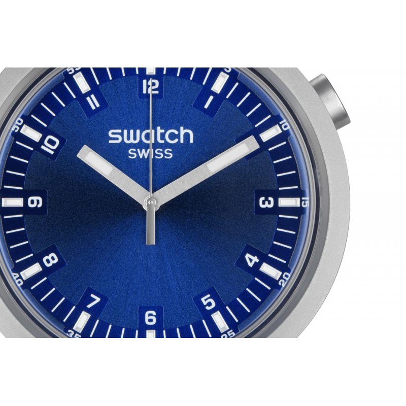 Swatch - Indigo Hour - Quadrante Blu - Acciaio