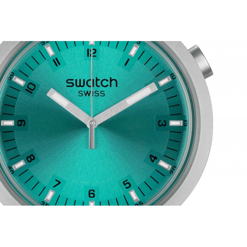 Swatch - Aqua Shimmer - Oversize - Acciaio