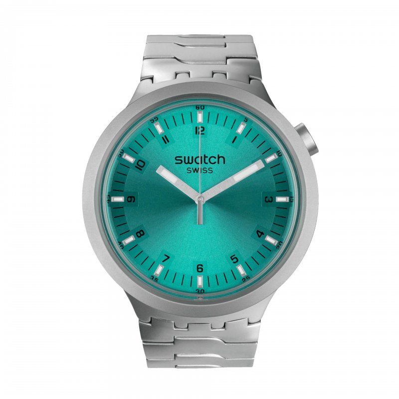 Swatch - Aqua Shimmer - Oversize - Acciaio