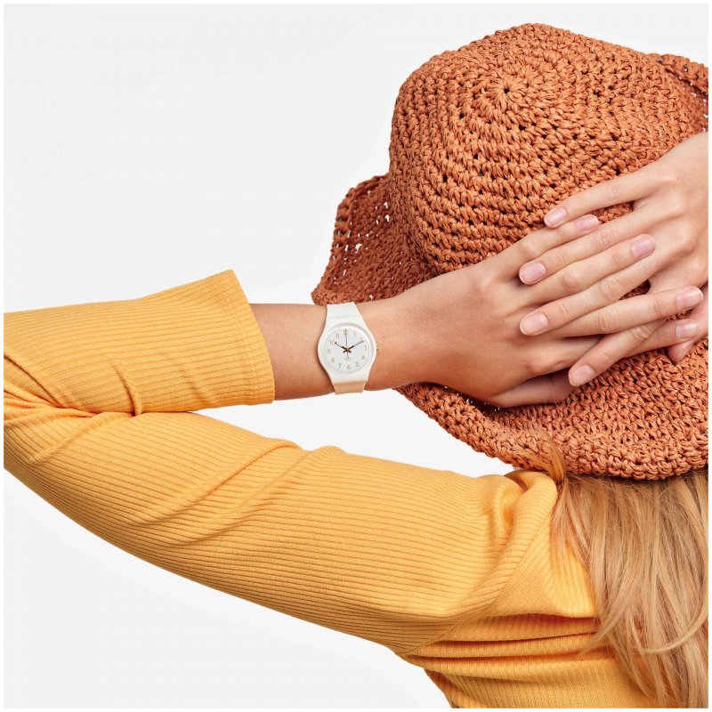 Swatch - White Bishop - Quadrante Bianco - Silicone