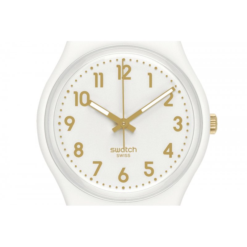 Swatch - White Bishop - Quadrante Bianco - Silicone