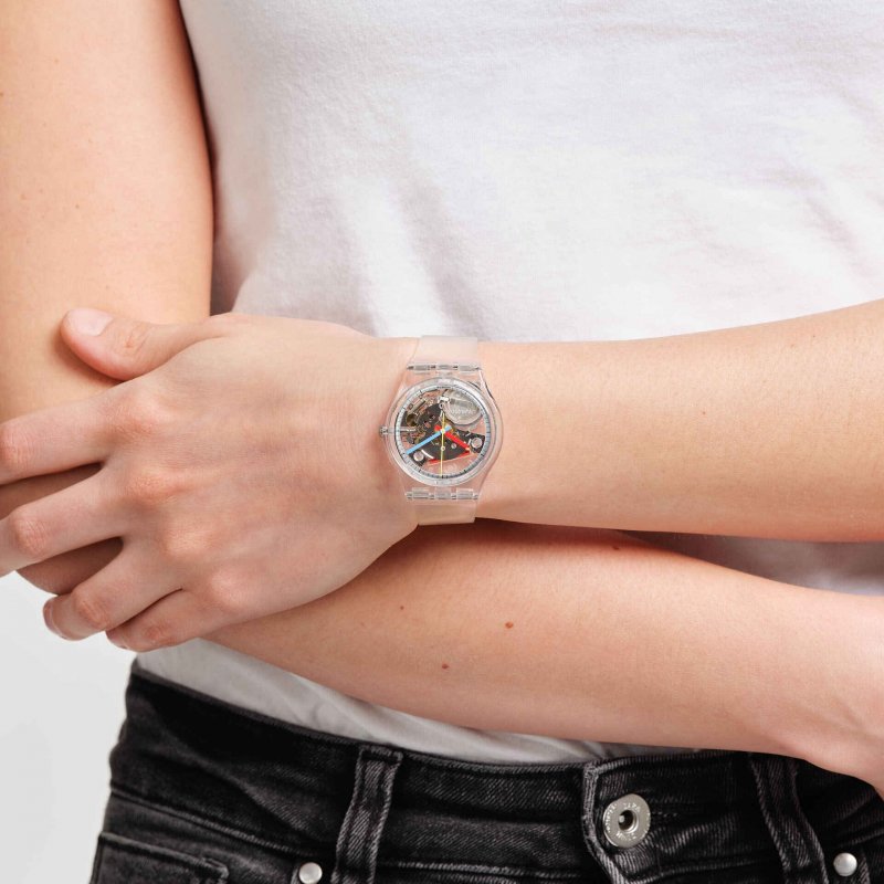 Swatch - Clearly Gent - Trasparente - Orologio