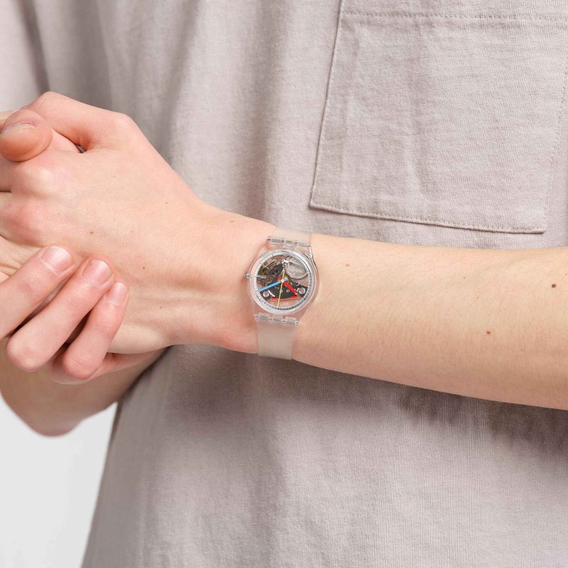 Swatch - Clearly Gent - Trasparente - Orologio