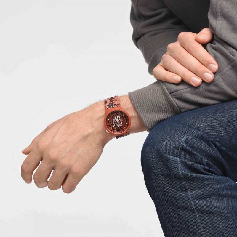 Swatch - Camoflower Cotton - Big Bold - 47Mm