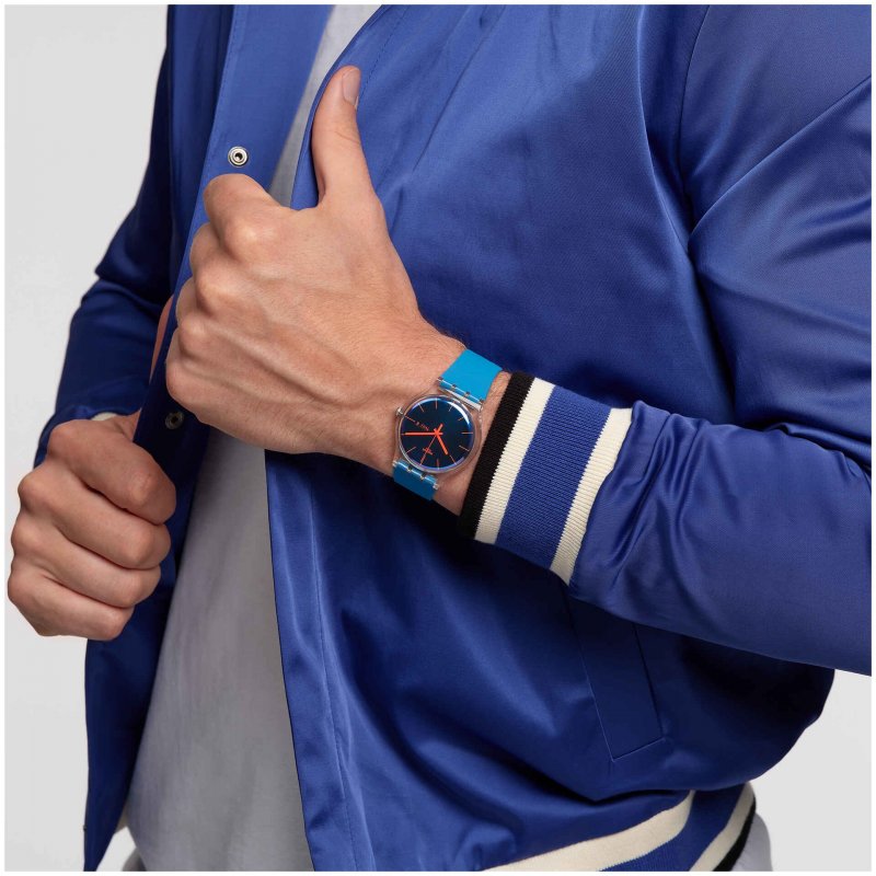 Swatch - Polablue - Blu - Silicone