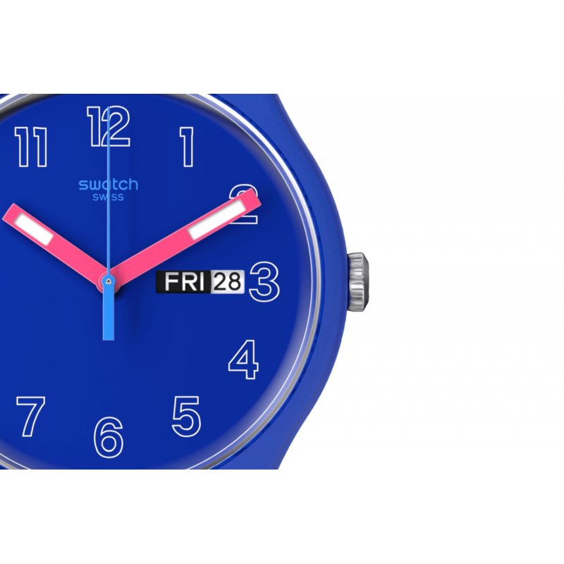Swatch - Cobalt Disco - Blu - Silicone
