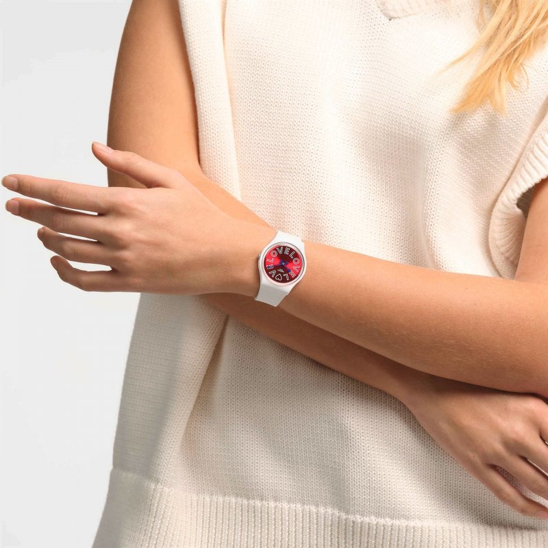 Swatch - Purest Love - Quadrante Rosso - Silicone
