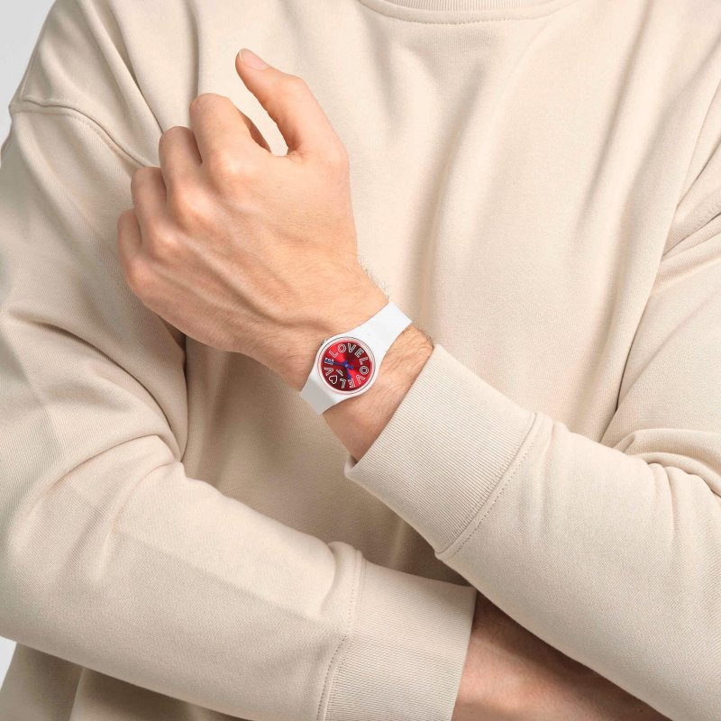 Swatch - Purest Love - Quadrante Rosso - Silicone