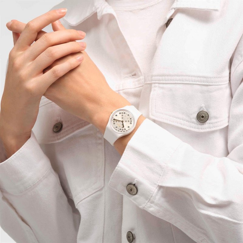 Swatch - Sparkle Shine - Bianco - Bioceramic