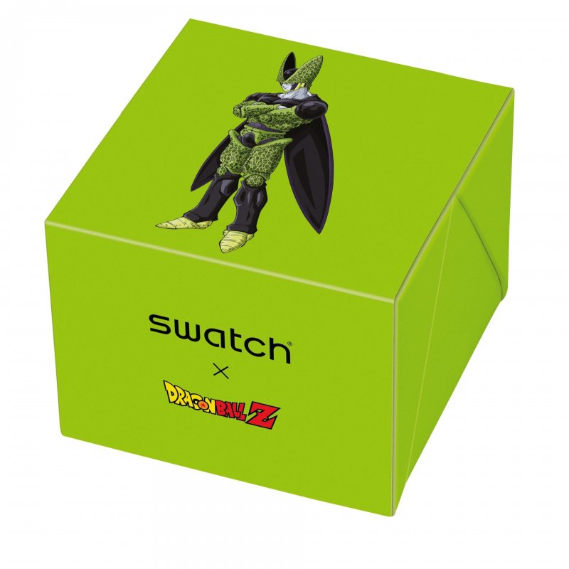 Swatch - Cell X - Big Bold - Nero - Verde