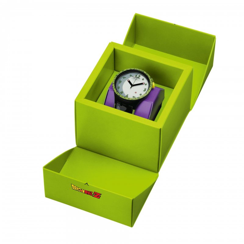 Swatch - Cell X - Big Bold - Nero - Verde