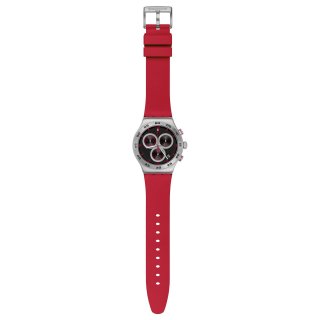 Swatch - Crimson Carbonic Red - Cronografo - Acciaio