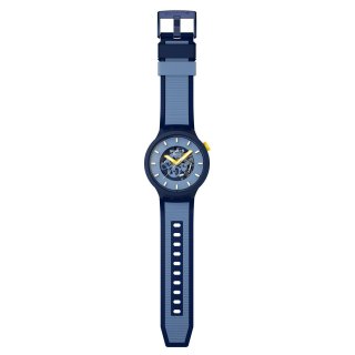 Swatch - Below The Horizon - Orologio Oversize - Blu