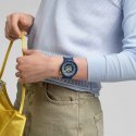 Swatch - Below The Horizon - Orologio Oversize - Blu