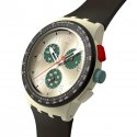 Swatch - Obsidian Ink - Cronografo - Silicone