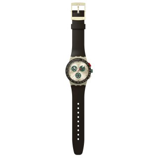 Swatch - Obsidian Ink - Cronografo - Silicone