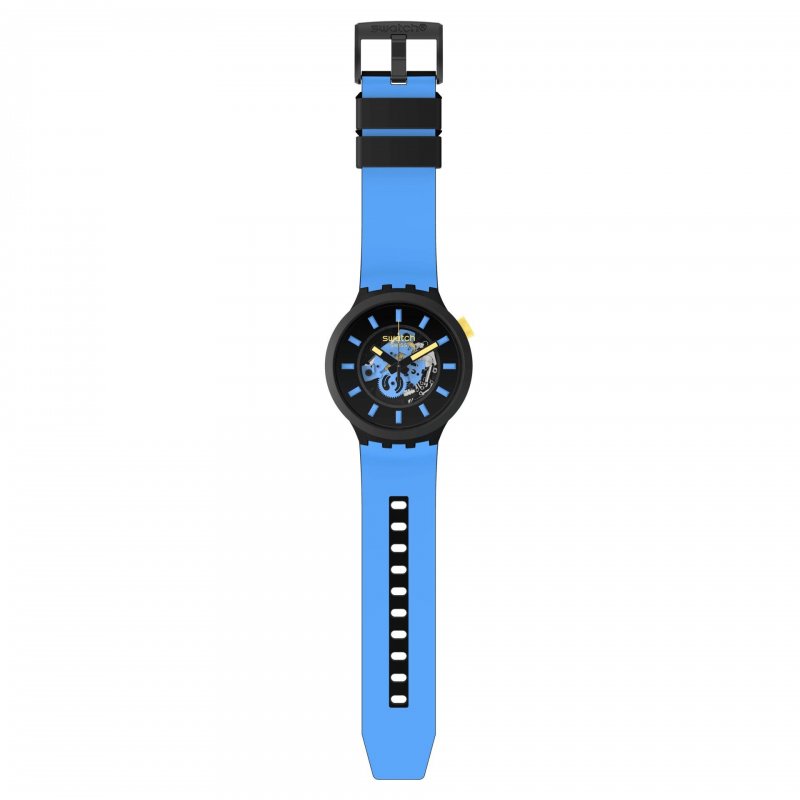 Swatch - Travel By Day - Orologio Big Bold - Nero