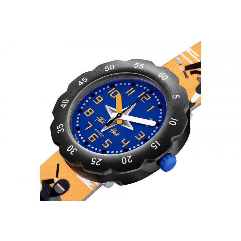 Flik Flak - Ninjamazing - Orologio Bambini - Blu