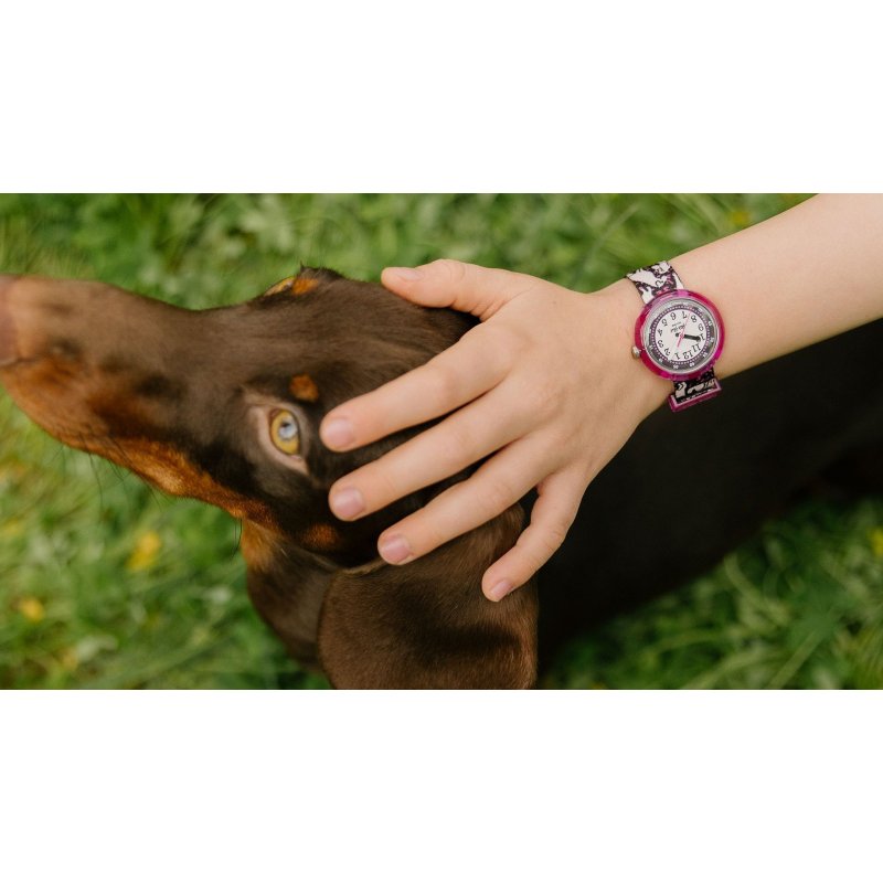 Flik Flak - Woof Woof Time - Orologio Bambini - Rosa