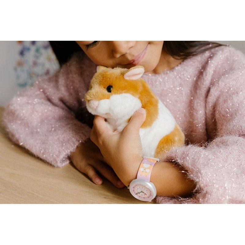 Flik Flak - Cuddly Hamster - Orologio Bambini - Rosa