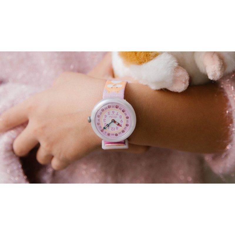 Flik Flak - Cuddly Hamster - Orologio Bambini - Rosa