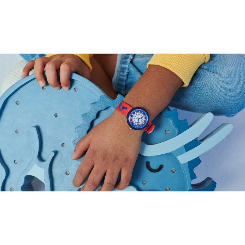 Flik Flak - Dinosauritos - Orologio Bambini - Blu