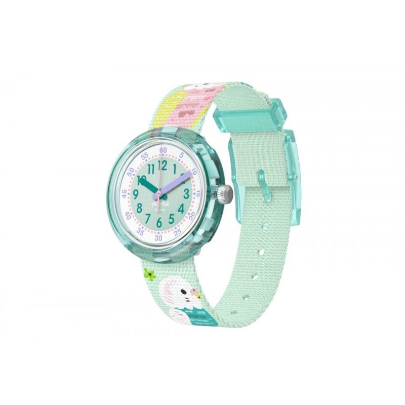 Flik Flak - Happy Budgies - Orologio Bambini - Verde