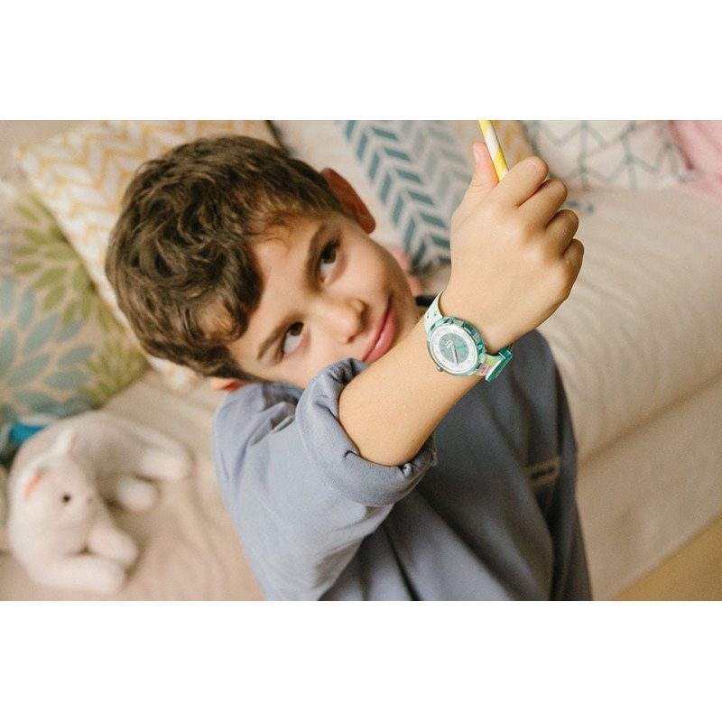 Flik Flak - Happy Budgies - Orologio Bambini - Verde