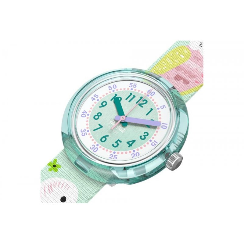 Flik Flak - Happy Budgies - Orologio Bambini - Verde