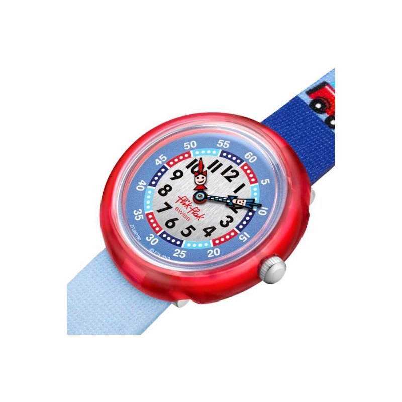 Flik Flak - Firetruck - Orologio Bambini - Blu