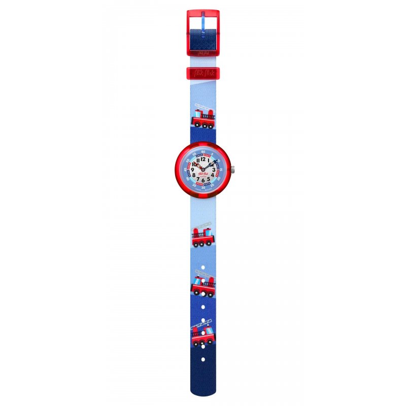 Flik Flak - Firetruck - Orologio Bambini - Blu