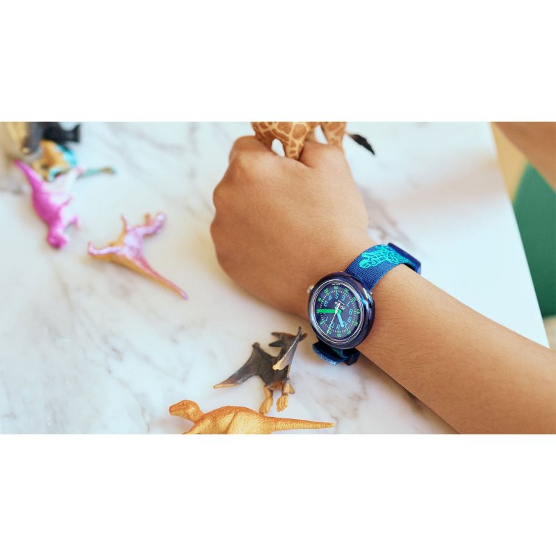 Flik Flak - Cyberozaurus - Orologio Educativo - Blu