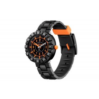 Flik Flak - Catch U - Orologio Nero - Silicone
