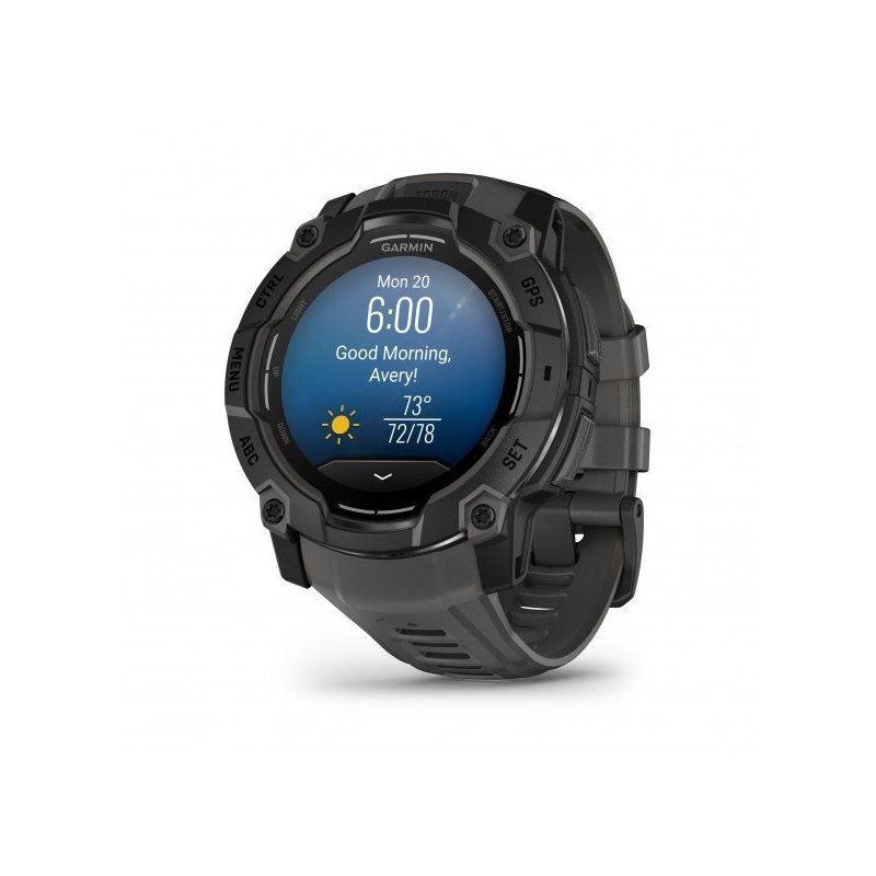 Smartwatch Garmin Instinct 3 Amoled - 50 Mm - Black 010-03020-00