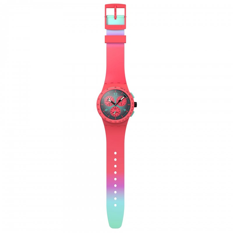 Swatch - Paradiso Kinetiko - Cronografo - Silicone