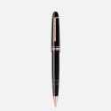 Montblanc - Roller Meisterstück - Resina Nera - Oro Rosa
