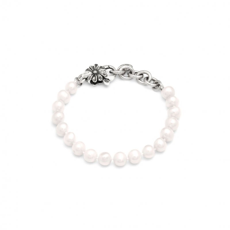 Giovanni Raspini - Bracciale Margherita - Argento - Perle