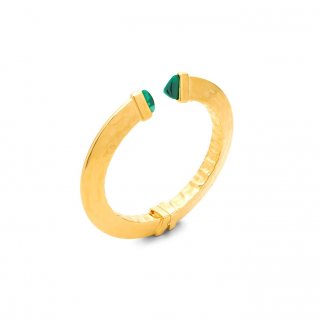 Giovanni Raspini - Bangle Green - Argento 925 - Cristalli