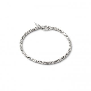 Giovanni Raspini - Bracciale Catena Corda - Argento