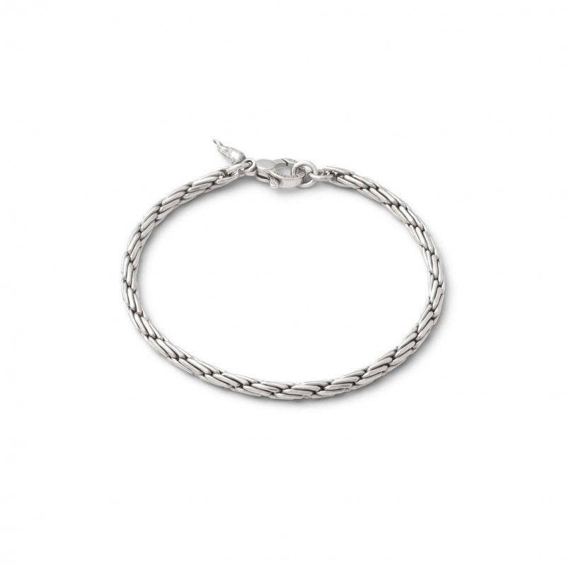 Giovanni Raspini - Bracciale Catena Corda - Argento