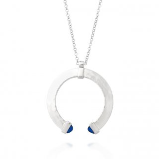 Giovanni Raspini - Pendente Blue Blade - Argento