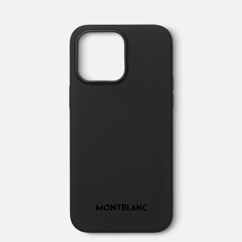Montblanc - Custodia Selection - Nero - Iphone 15 Pro Max