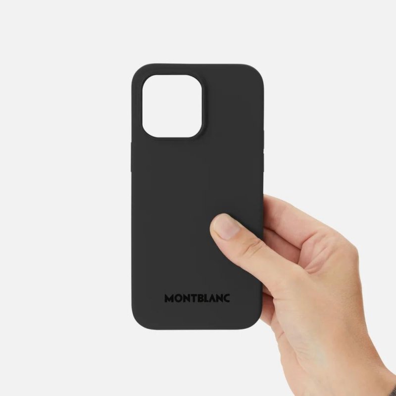 Montblanc - Custodia Selection - Nero - Iphone 15 Pro Max