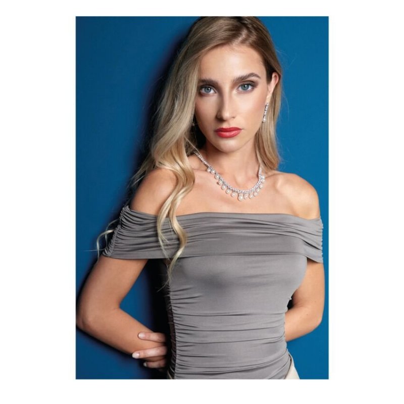 Ottaviani - Orecchini Rodiati - Cubic Zirconia - Perle